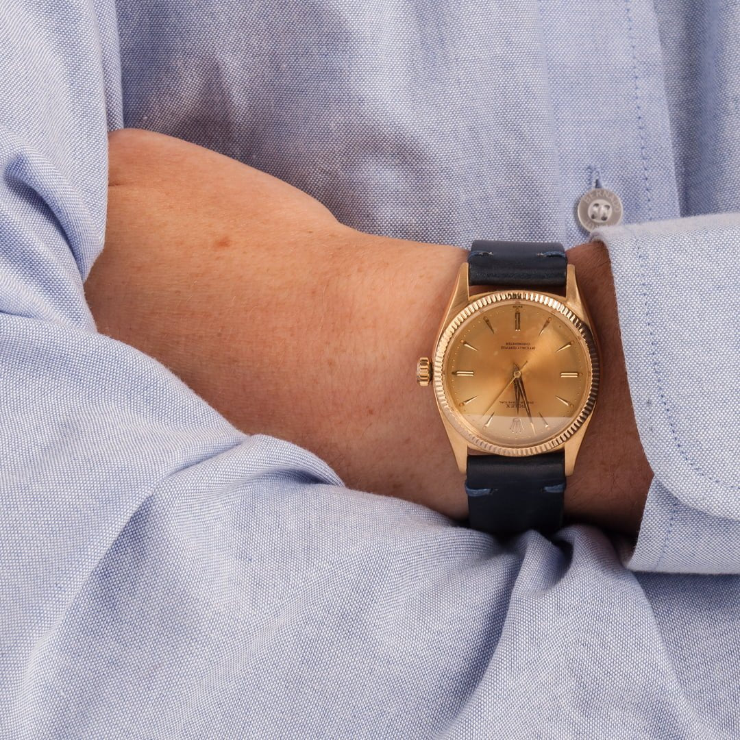 Rolex Oyster Perpetual 6599 Yellow Gold