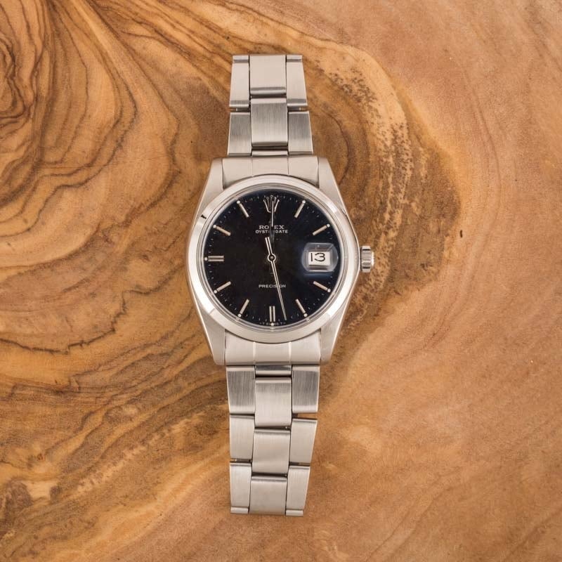 Pre-Owned Rolex Oysterdate 6694 Stainless Steel